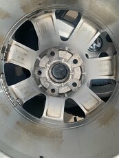 Original Alu kola 7,5 x 17”, ET50 na zimní pneu 255/60R17 - 8