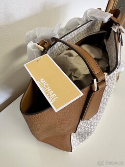 Kabelka Michael Kors Kimberly Vanilla - 8