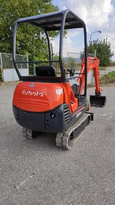 Minibagr Kubota KX41, rychloupinak, 2x lyžica - 8