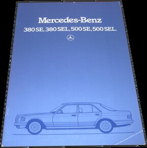 Prospekty katalog Mercedes SL R129 W126 S E Maserati Ferrari - 8