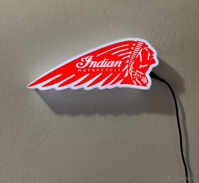 Indian LED Logo lampa - 8