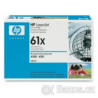 toner originální černý HP 61X , HP C8061X - 8