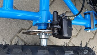 Dětská Bugina MiniRocket MudMonster 98ccm Modrá - 8