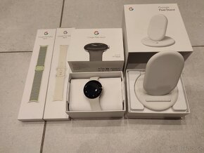 Google Pixel Watch 41mm + pásky + Pixel nabíječka - 8