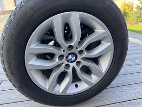 Zimní Alu kola originál BMW X3 F25 5x12, 225/60 r17 - 8