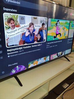 Prodám  LED Smart TV Sencor DVB T2, WiFi, YouTube - 8