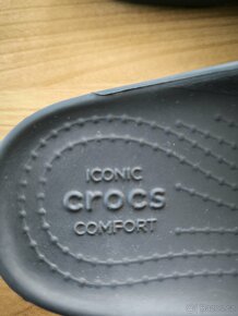 Dětské pantofle/žabky originál CROCS, velikost J1, nové - 8