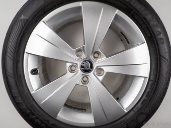 Škoda Superb - Originání 17" alu kola - Letní pneu - 8