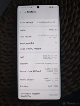 Mobilní telefon Honor Magic 5 lite 5G - 8