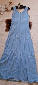 Esmara džínové dlouhé šaty - 8
