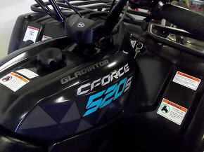 CFMoto CForce X520S jen 4.tis.KM bílá SPZ Perfektní STAV - 8