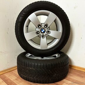 BMW 5 E60/E61 5x120 R16 ET20+ZIMNÍ 225/55R16 5/4mm - 8