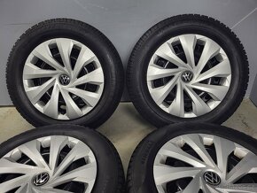 Originál 15" VW Škoda 5x100 zimní pneu 7-8mm - 8