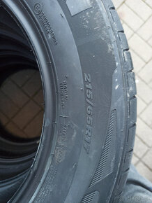 215/65 R17 LETNÍ PNEU - NEJETÉ - 8