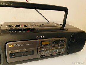 Radiomagnetofon/CD Sony CFD-55MKIIs, 90.léta - 8