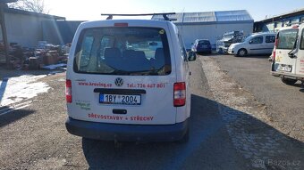 Volkwagen Caddy 2i CNG,benzin odpočet DPH - 8