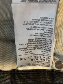 Levis 46/32 černé “džíny” - 8