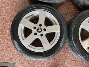 ALU kola 5x112 r16 letní pneu 6mm - 8