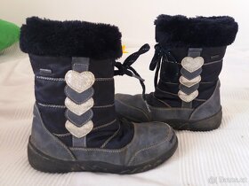 Zimní boty a sněhule CROCS, KAPPA, RICHTER..holka vel. 34, 3 - 8