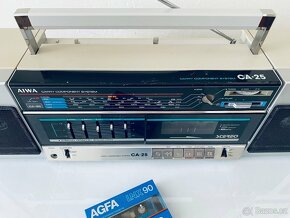 Radiomagnetofon/boombox Aiwa CA-25, rok 1987 - 8