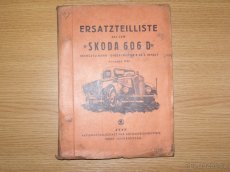 Vyměním literaturu Tatra 27, 81 a 85 a Škoda 606 a 706 - 8