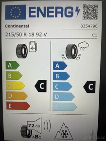 Zimní Continental TS850 215/50 R18 92V - 8