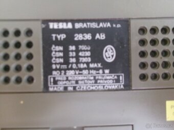 Rádio TESLA 2836 AB ARIOSO. - 8