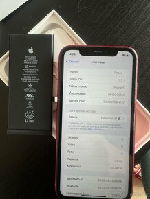 IPhone 11 64 gb + nová baterie + PŘÍSLUŠENSTVÍ NOVÉ - 8