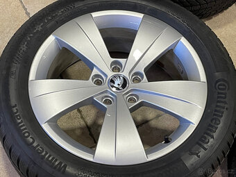 Alu kola 5x112 Škoda Superb III /Triton/ 215/55 R17 - 8