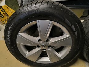 Alu kola Volvo XC40 5x108 r17 Originál,pneu zimní 235/60 - 8