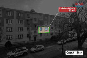 Prodej bytu 2+1, 52 m², Český Těšín, ul. U Mlékárny - 8