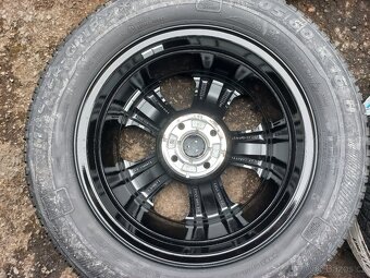 Prodám sadu NEJETÝCH Orig ALU kol Ford 205/60R16 zimní - 8