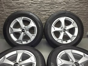 17" Originál Audi Q3 Kodiaq Tiguan 5x112 zimní pneu 7-8mm - 8