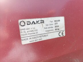 Mulčovač DAKR Panter FD-3 500 + MC-100+BPR2 jako vari - 8