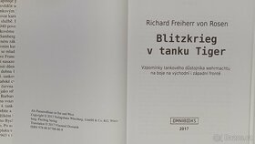 Blitzkrieg v tanku Tiger ,  Richard Freiherr von Rosen - 8