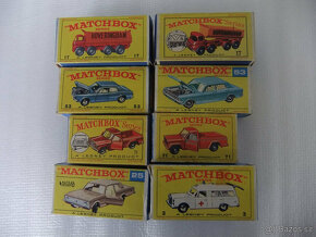 Predam sadu originálních krabiček MATCHBOX SERIES - 8