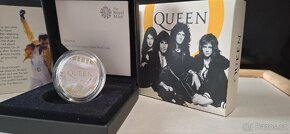 Stříbrná mince Hudební legendy Queen 1 Oz 2020 Proof - 8