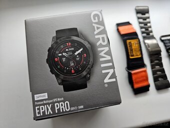 Garmin - epix™ Pro (Gen 2) – Sapphire Edition | 51 mm Carbon - 8