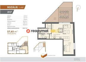 Prodej novostavby bytu Rozálie 1+kk, 60 m2, Hodonín - 8