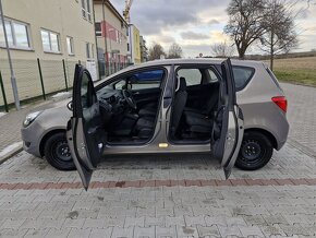 Opel Meriva B 1,4 74kw, 2014, 50tkm, ČR, Nehavarované - 8