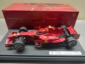 F1 FERRARI F2007 KIMI RAIKKONEN GP ČÍNA 2007 HOTWHEELS 1:18 - 8