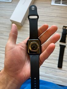 Apple Watch Series 7 45 mm Cellular, Temně inkoustové - 8