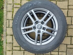 ALU disky Dezent 7Jx16 + zimní pneu 215/65 R16 - 8