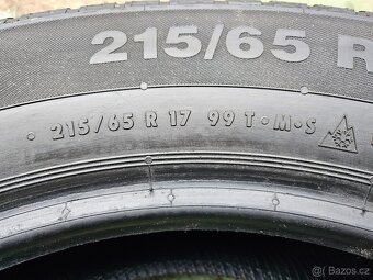 Sada zimních pneu Continental / Bridgestone 215/65 R17 - 8