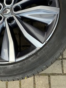 ORIGINÁL Alu Renault EGEUS R19, 5x114.3 - LETNÍ PNEU, TPMS - 8