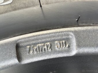 Alu kola 5x112.r17. Pneu 215/55/17. Škoda, Vw,Audi,. - 8