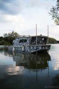 Rybářská loď hliníková s kajutou, prodej, na míru, nová - 8