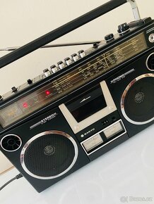 Radiomagnetofon /boombox Sanyo M4500KE, rok 1981 - 8