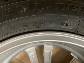 Alu kola 5x112 original BMW 225/55 R17 RFT DUNLOP - 8