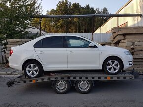 Škoda Rapid Sedan bílý, 1,2 TSi 63 kW - ND z vozu - 8